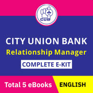 City Union Bank Relationship Manager 2022 | Complete eBooks Kit By Adda247 (English Medium)